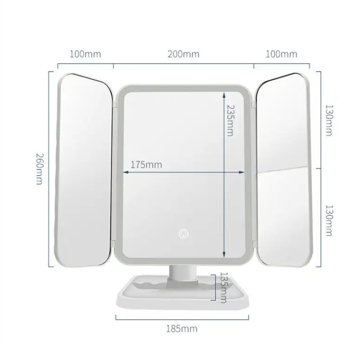 Espejo Tocador Maquillaje Profesiona Led